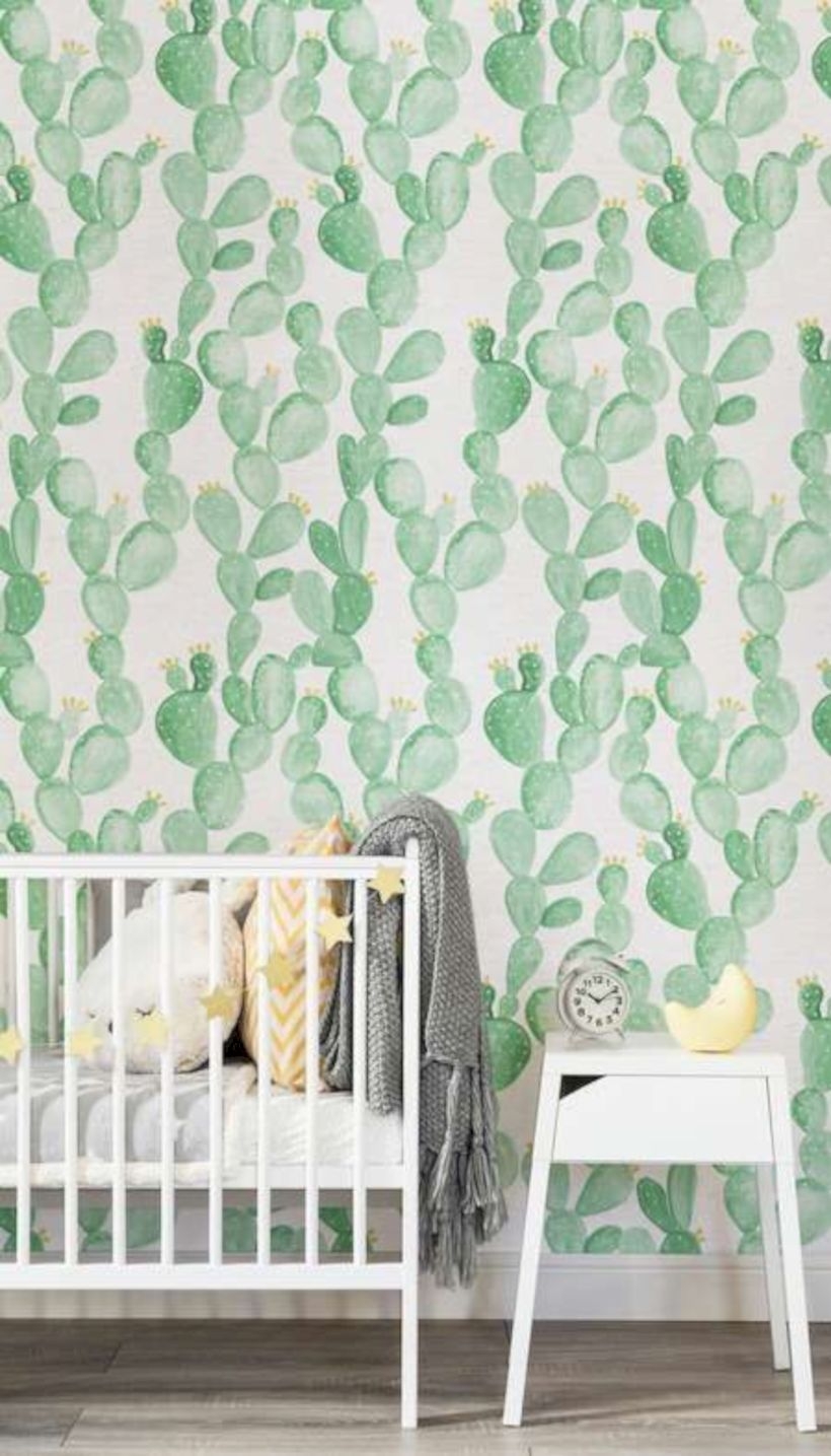 A cactus themed room for kids
