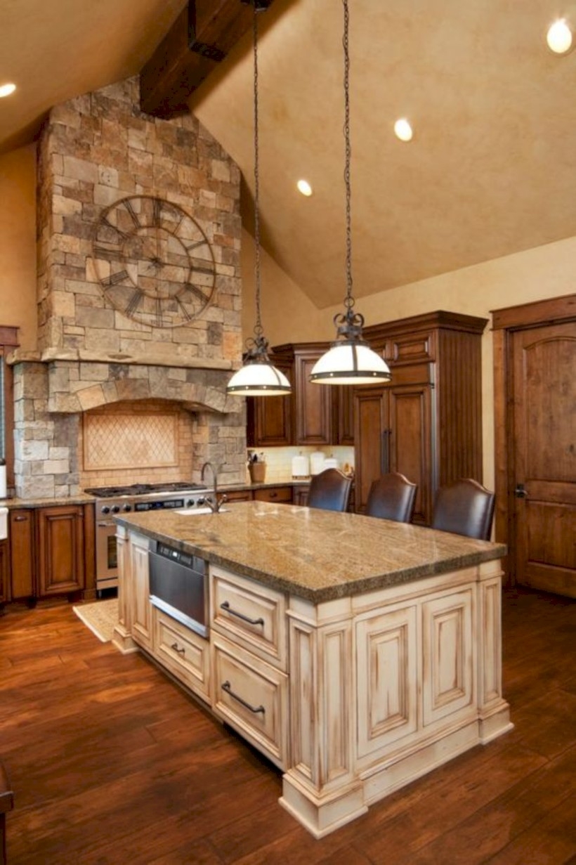 Custom luxury kitchen island