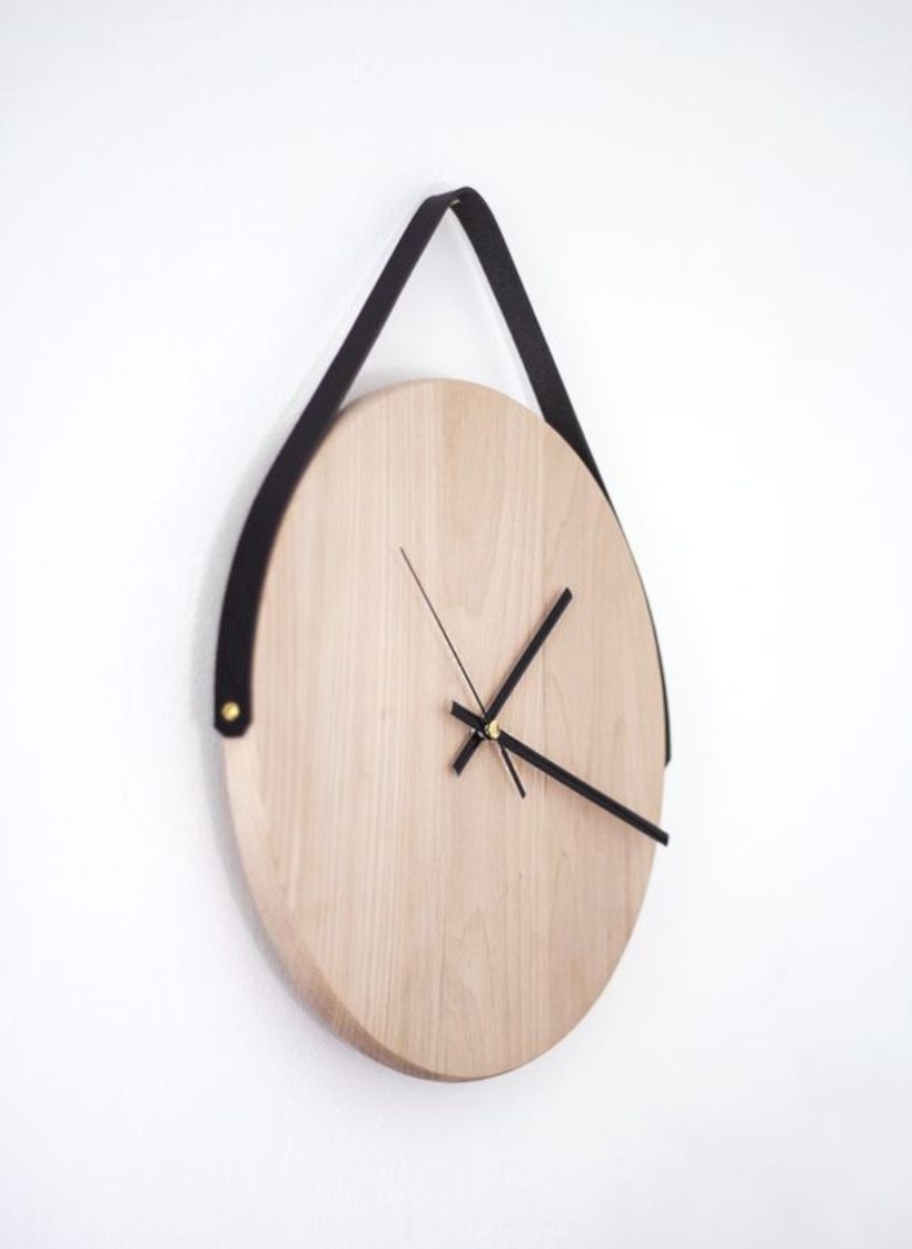 Diy minimal wall clock