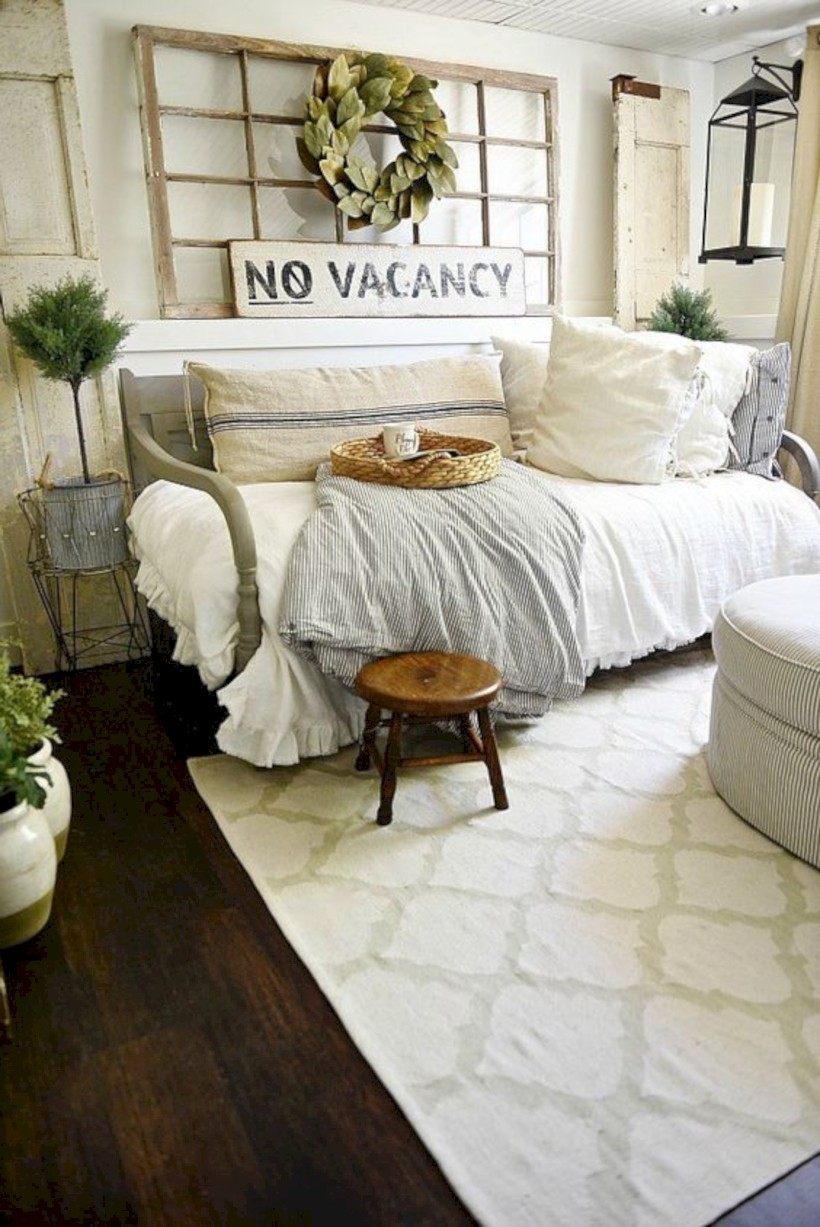 Farmhouse guest bedroom