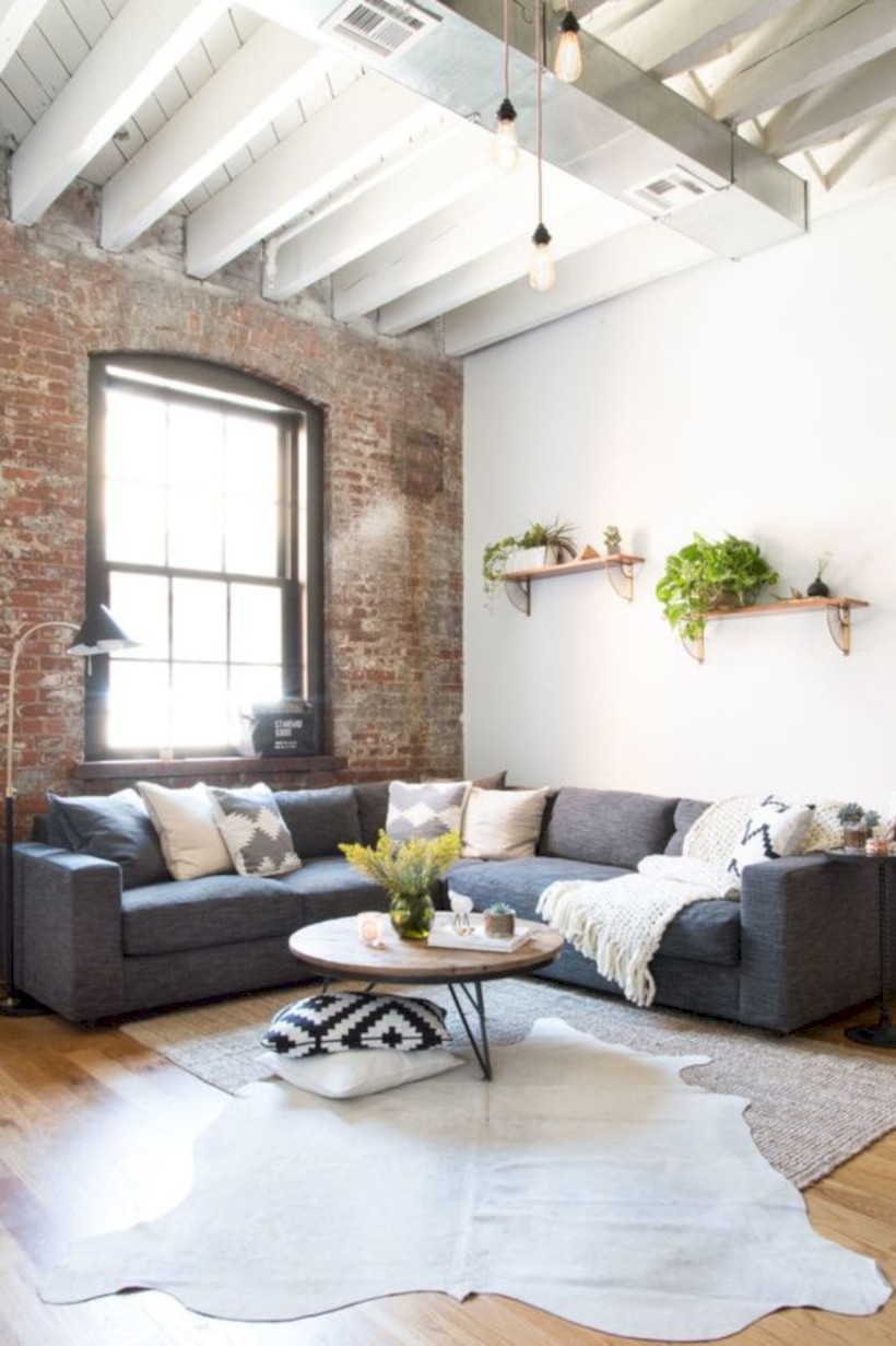 Living room boho style