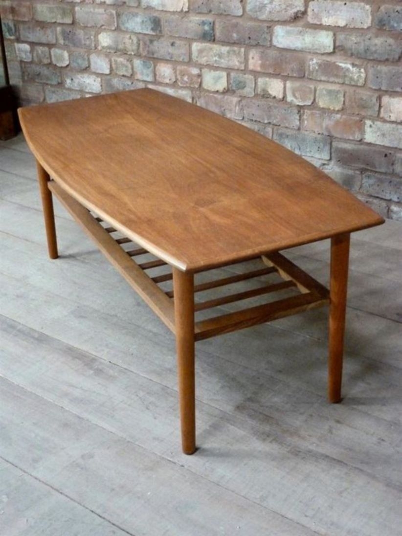 Mid century modern danish teak coffee table