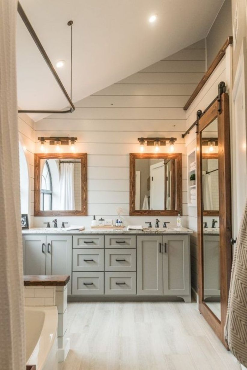 Modern farmhouse style decorating ideas on a budget