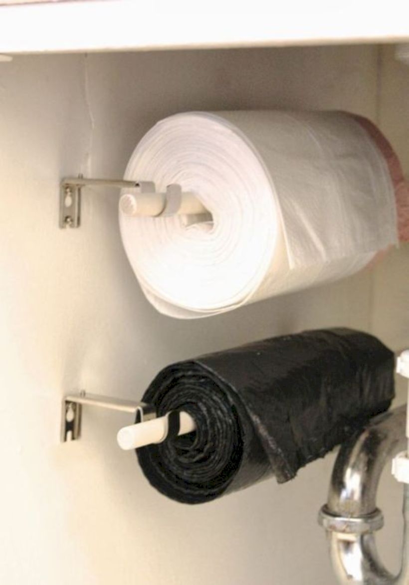Rv hacks plastic bag rolls