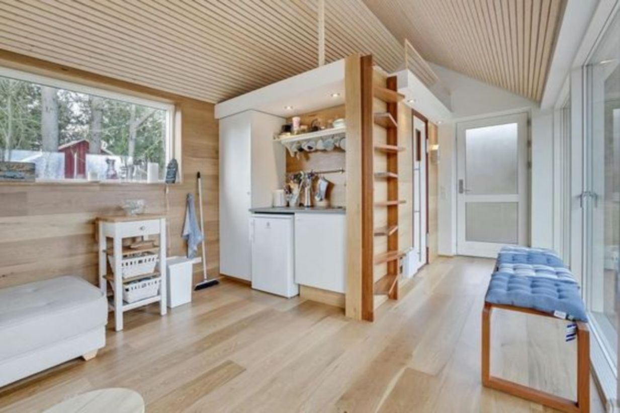 Scandinavian modern tiny house