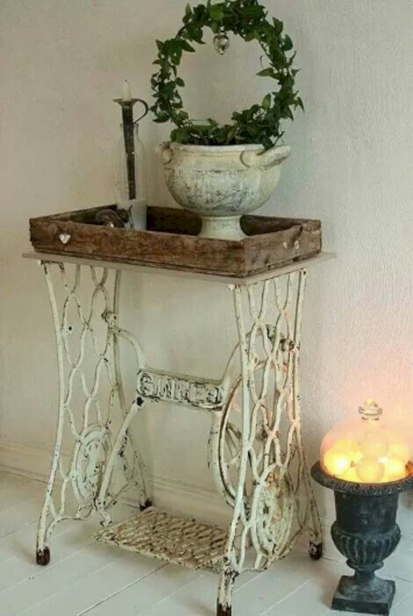 Sewing machine table