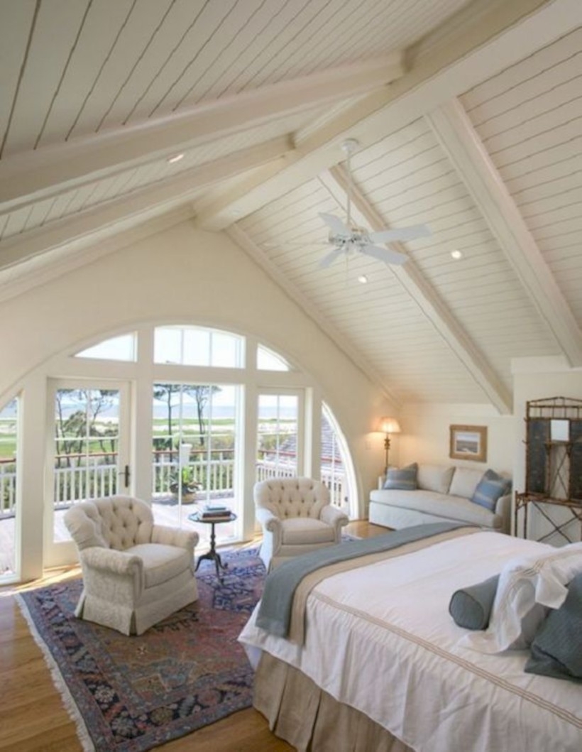 The master bedroom with own sitting area