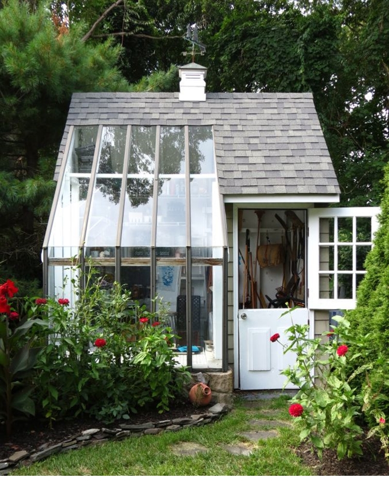 Backyard sheds design ideas that you will love 7