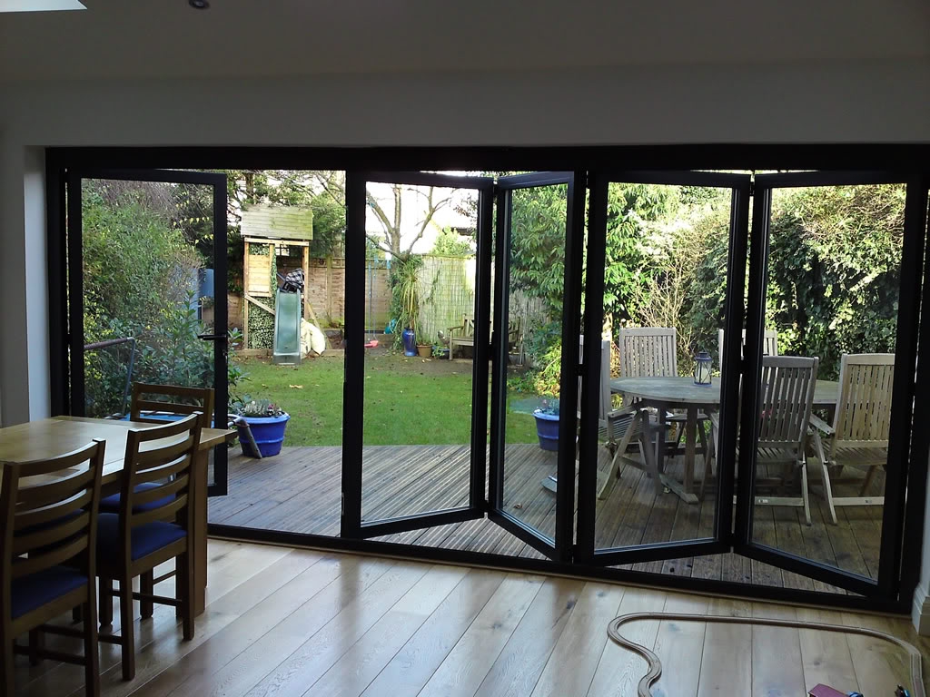 Large panel bifold