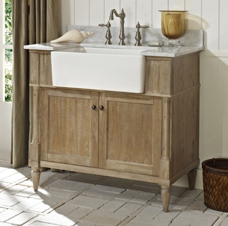 Rustic bathroom vanities 12
