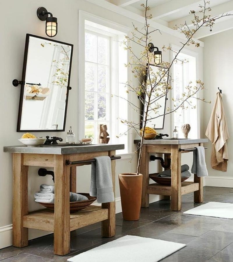 Rustic bathroom vanities 3