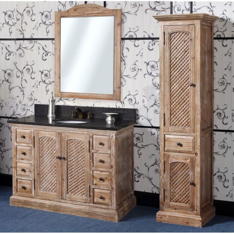 Rustic bathroom vanities 4