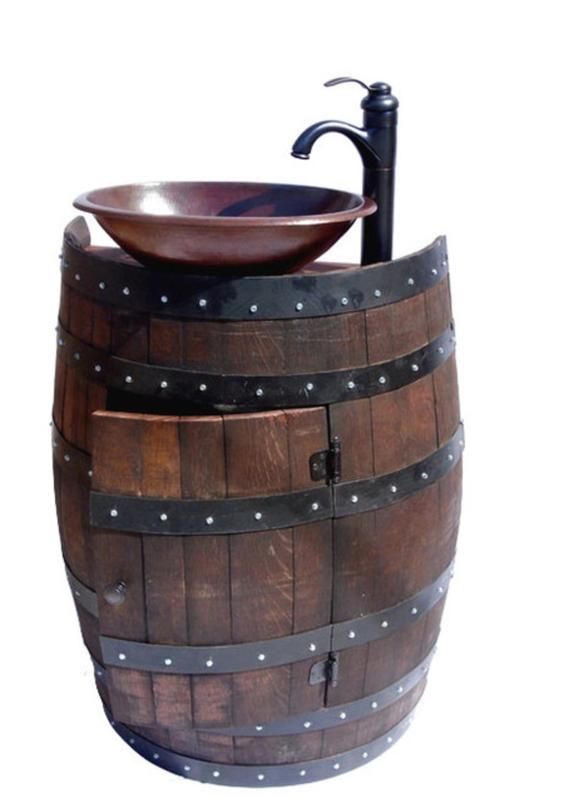 Rustic bathroom vanities 9