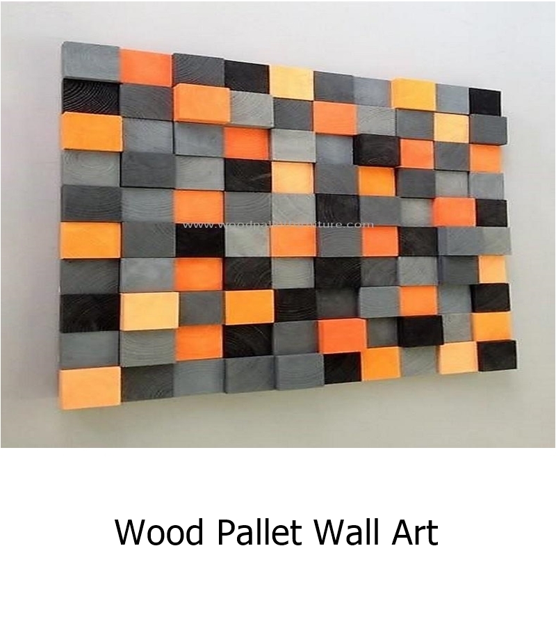 Wood pallet wall art 1