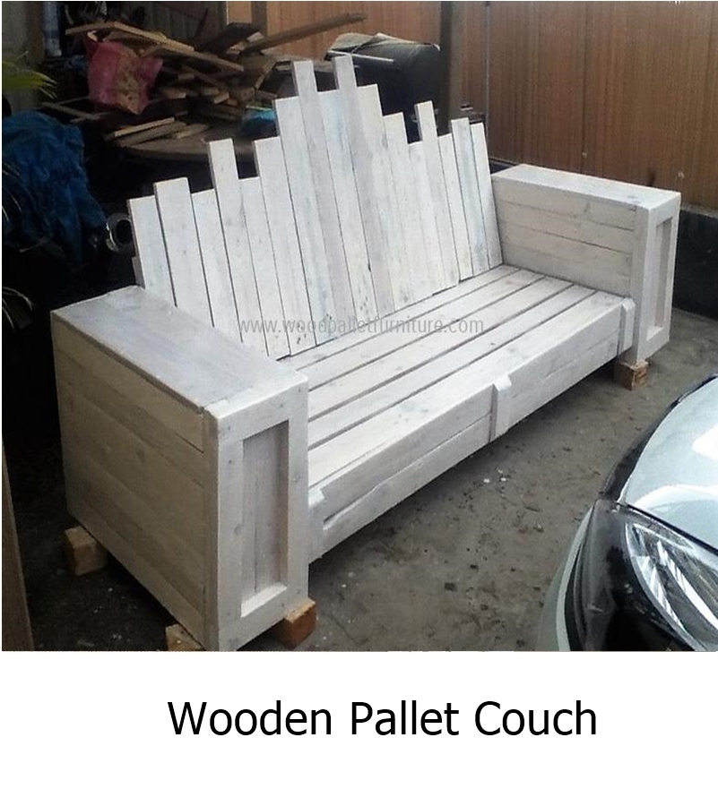 Wooden pallet couch 1