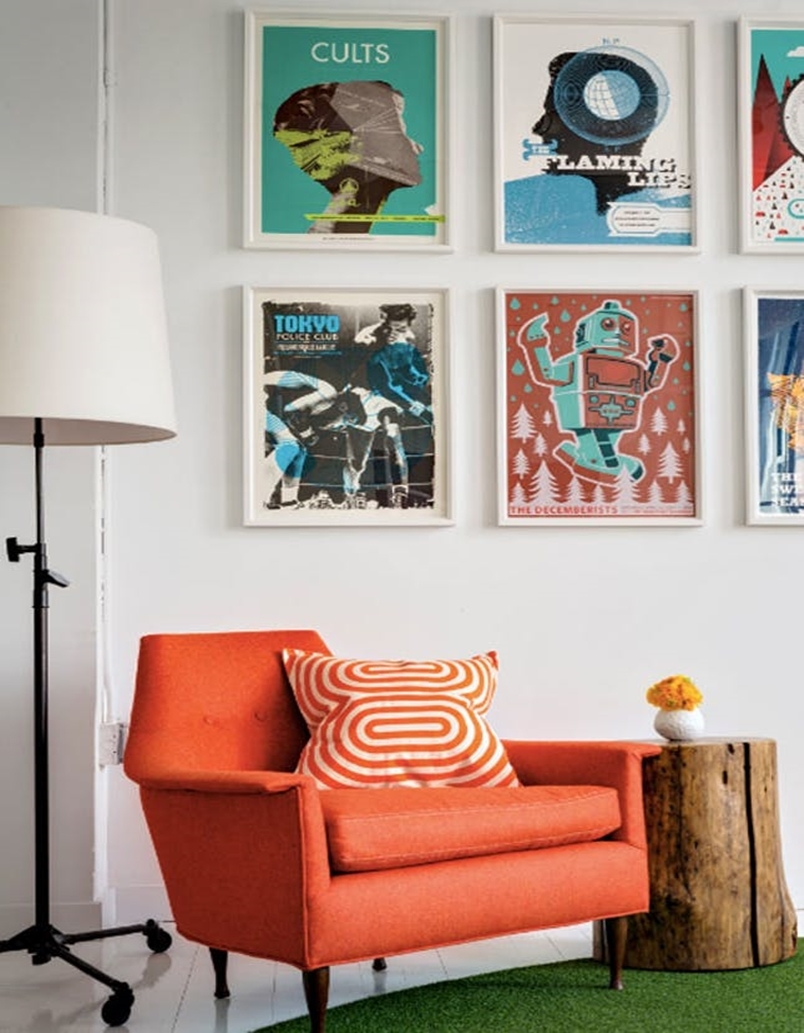 Colorful home office design ideas to brighten up your mood 4