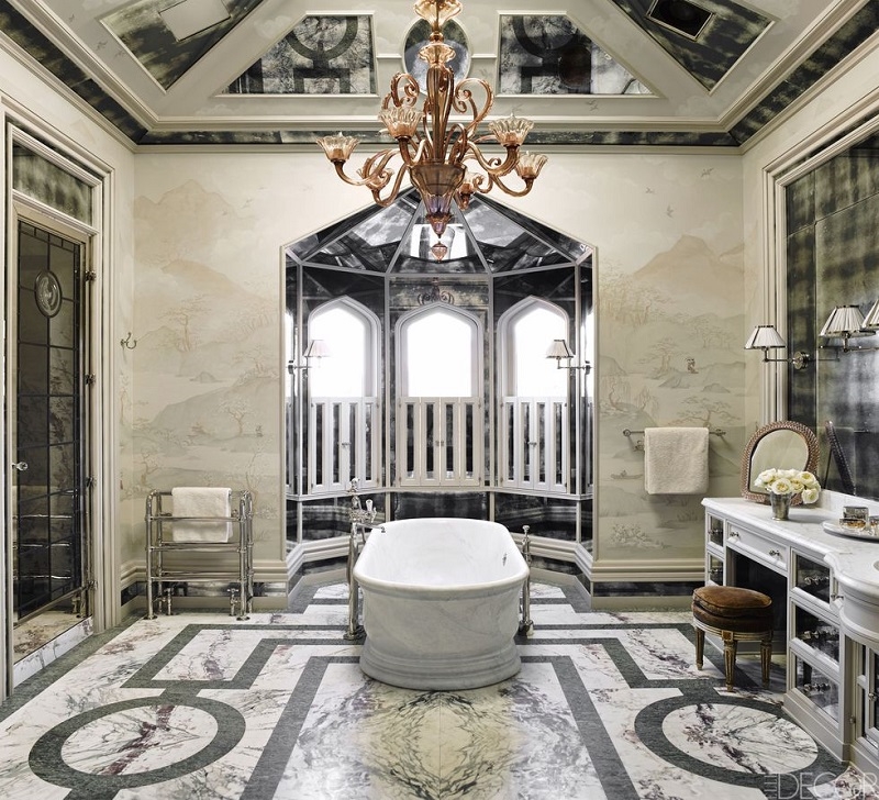 Luxurious-marble-bathroom