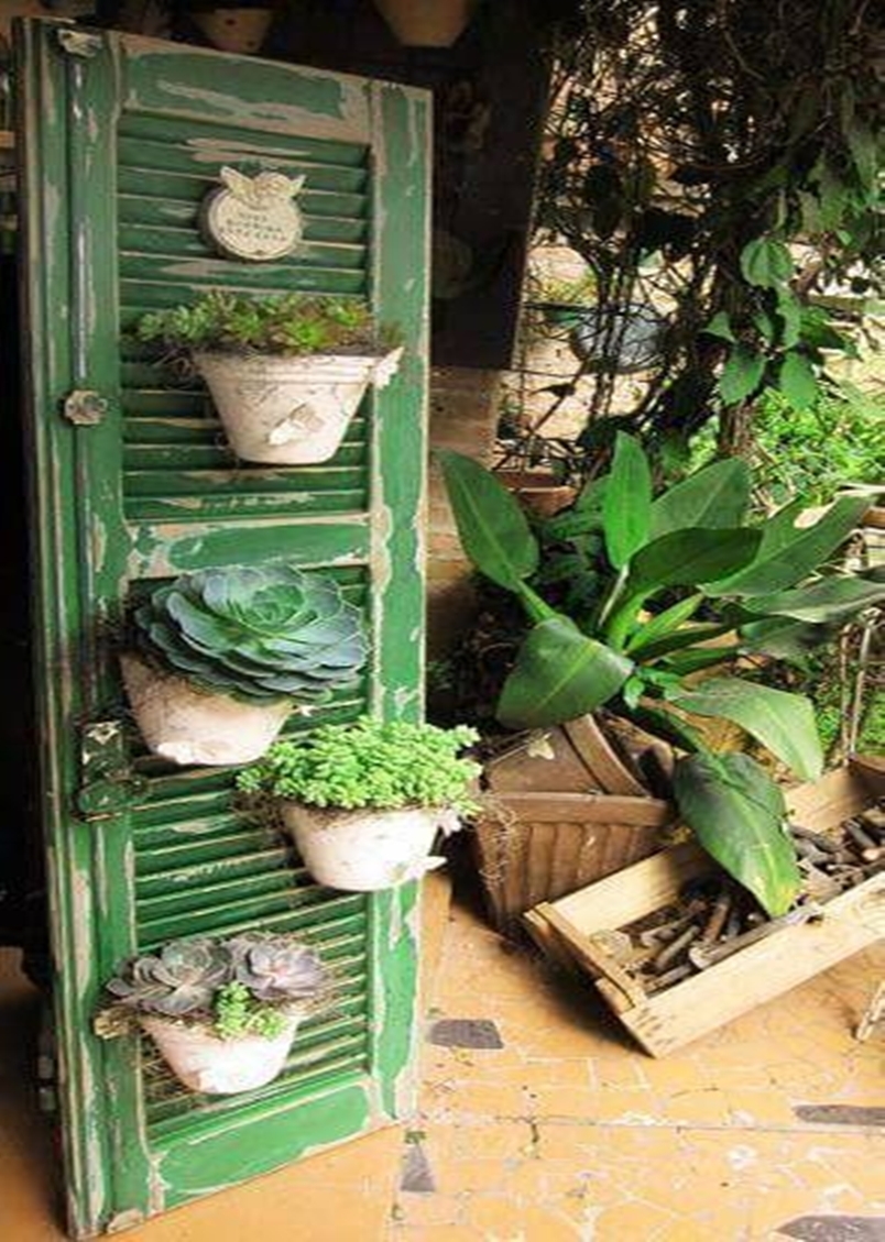 Repurposed old door 10
