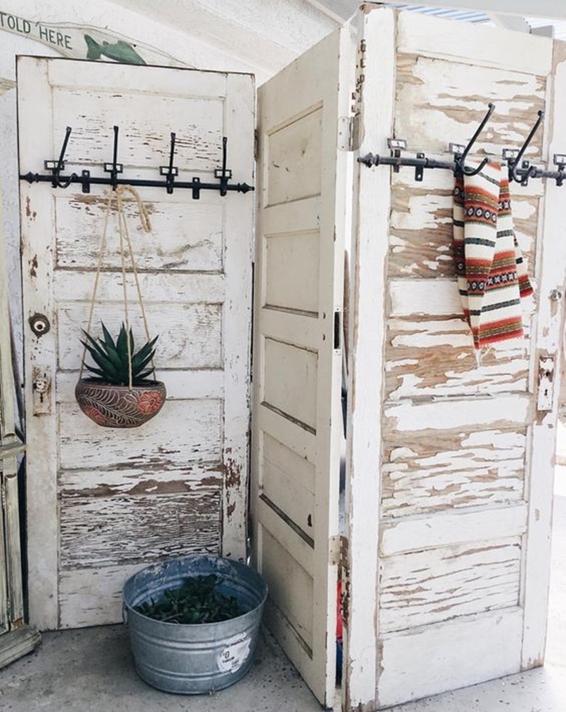 Repurposed old door 6-1