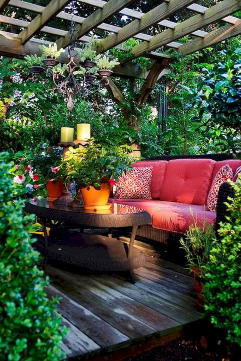 1. back corner of the yard