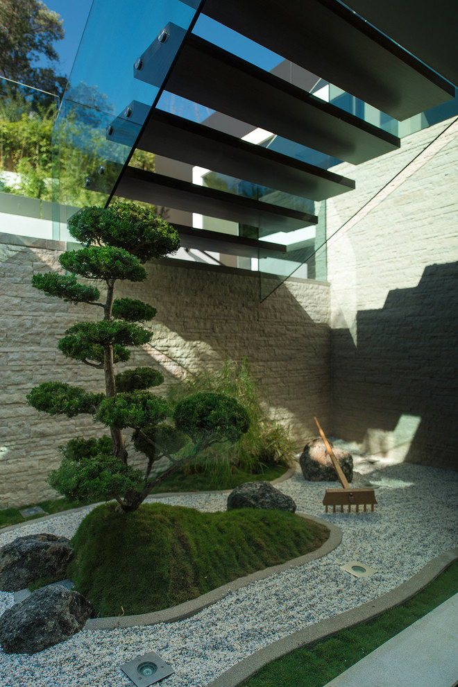 Elegant japanese garden