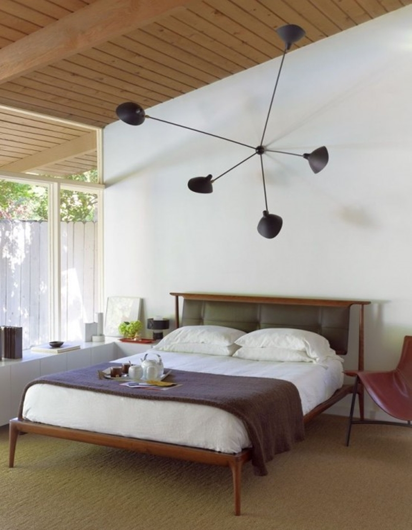 Mid century modern bedroom design ideas 1