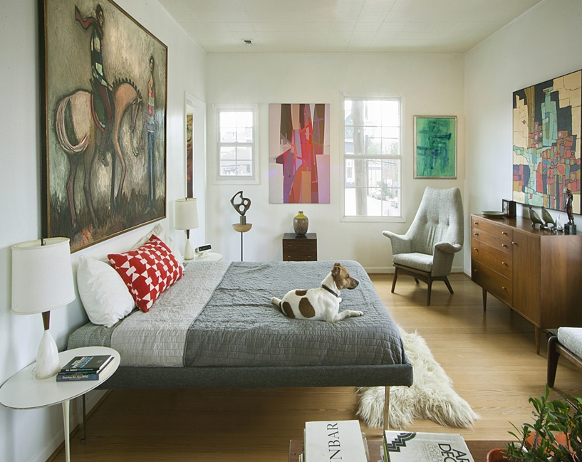 Mid century modern bedroom design ideas 6