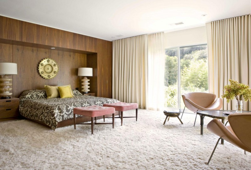 Mid century modern bedroom design ideas 9