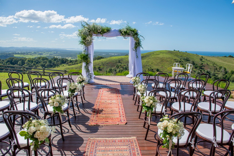 2. flowers on the chair