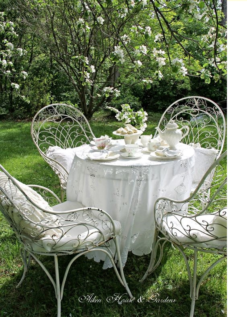 Shabby chic garden 10