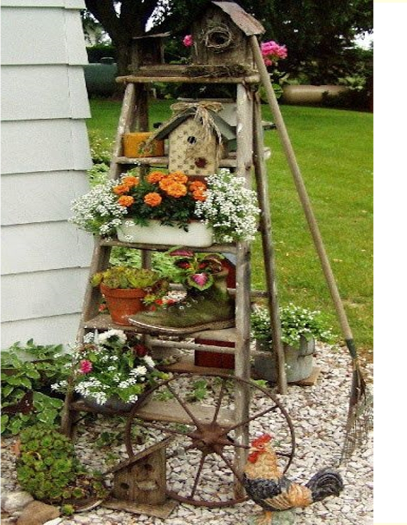 Shabby chic garden 3