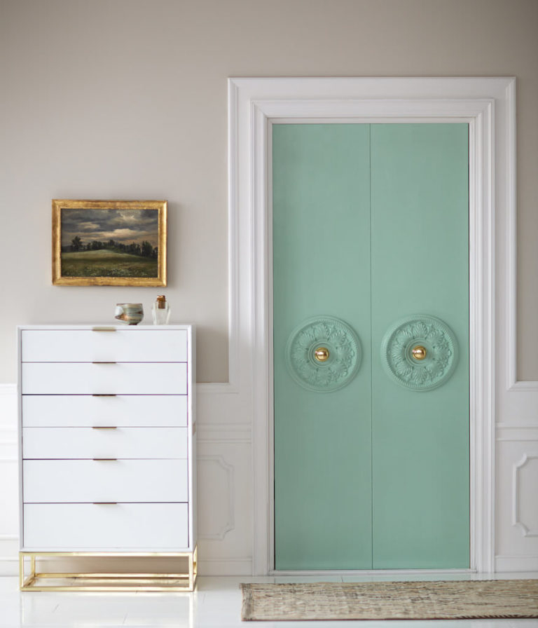 Upgrade plain closet doors