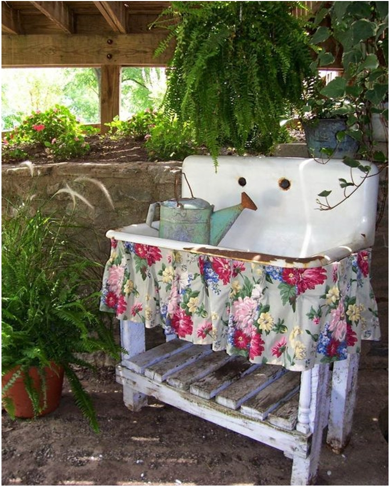 Vintage garden ideas 7
