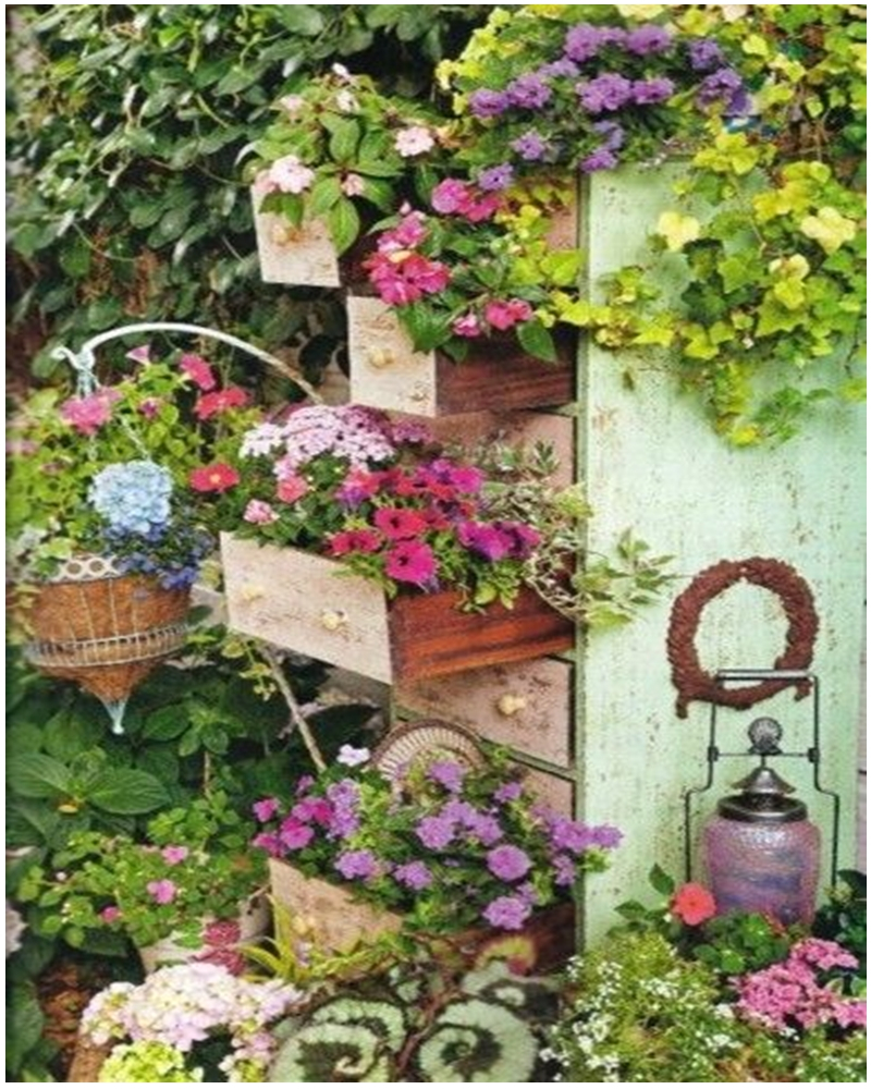 Vintage garden ideas 9