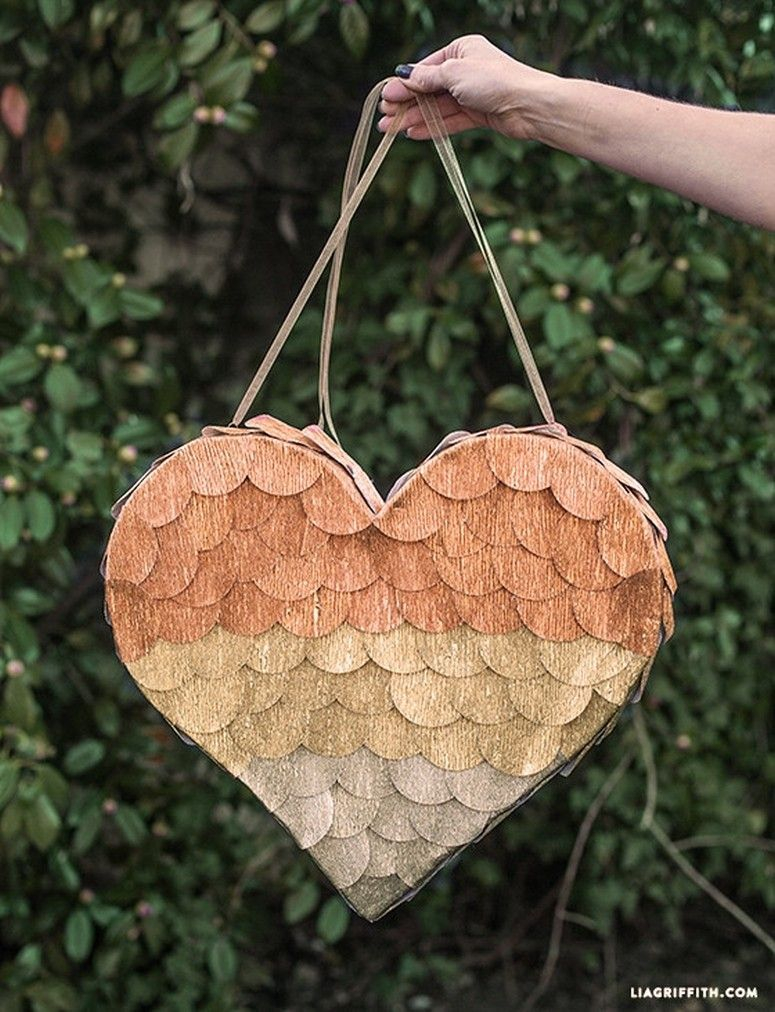 Diy heart pinata