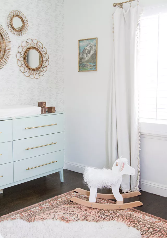 Diy rocking sheep