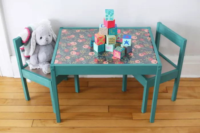 Diy toddler table