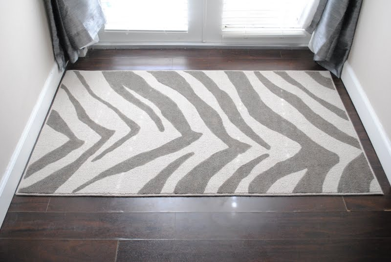 Diy zebra rug