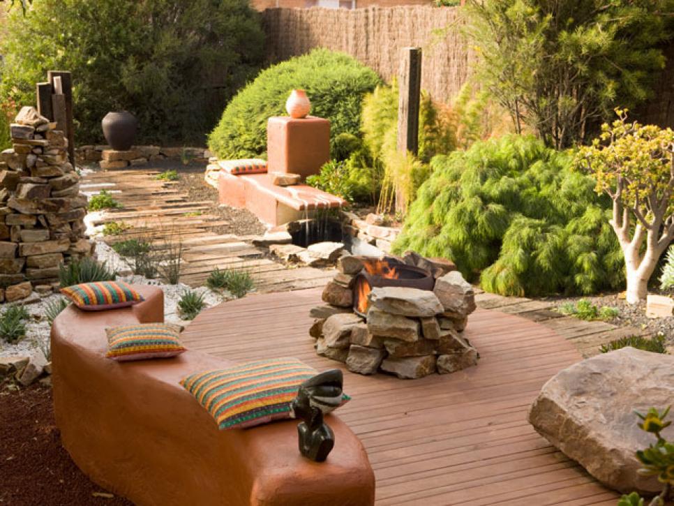 High style but low maintenance garden