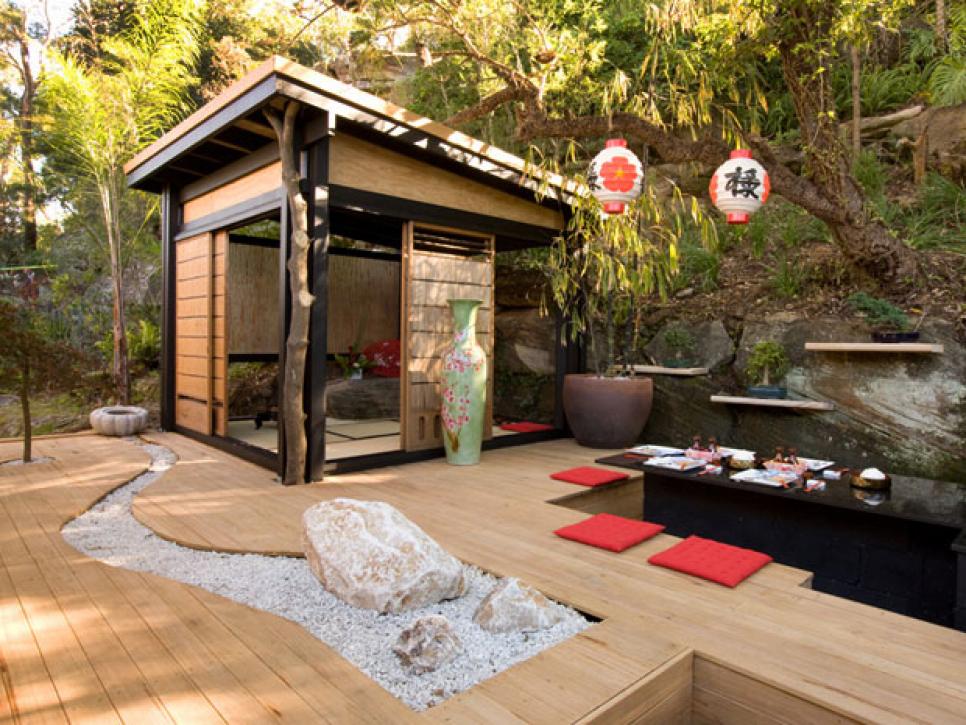 Japanese-style garden