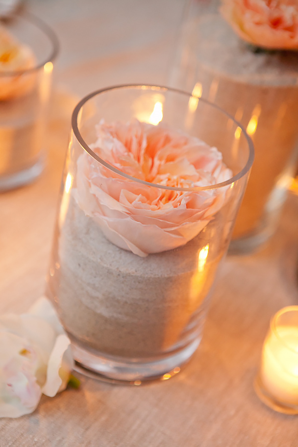 Simple wedding centerpieces