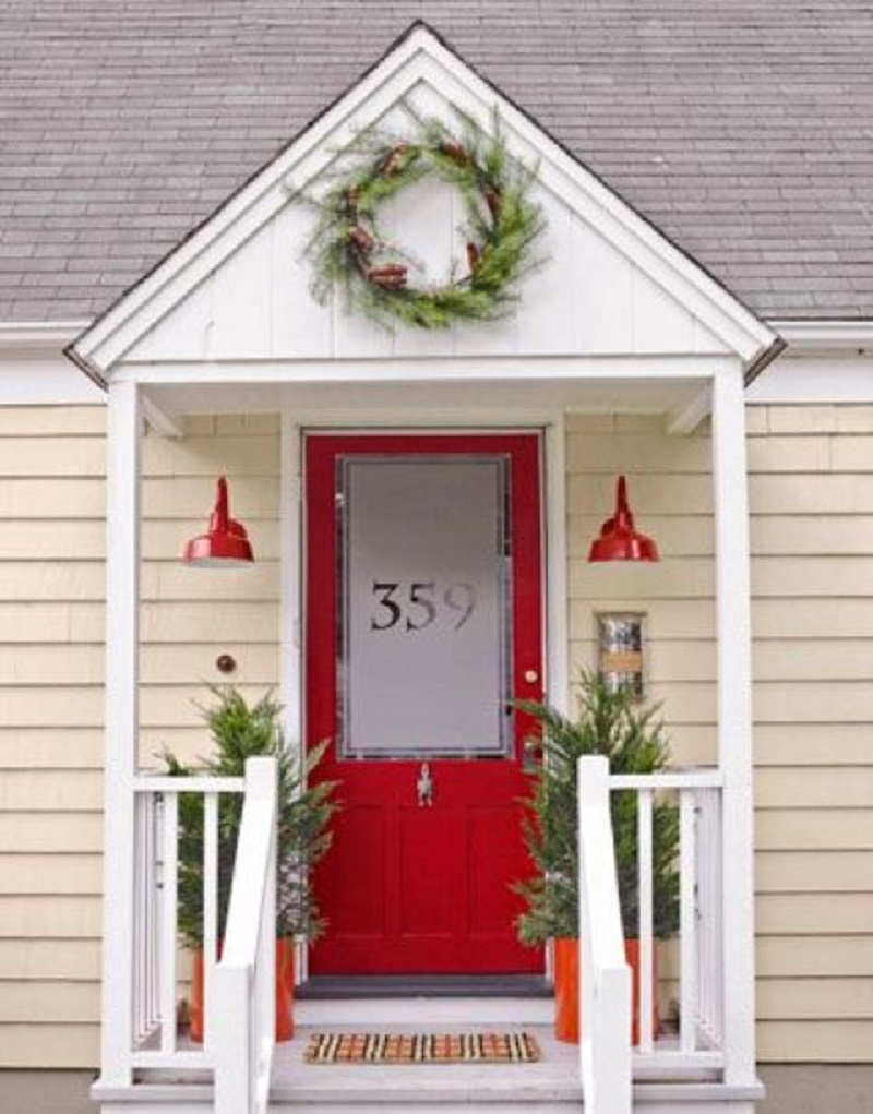 Apply ligh fixtures and planters