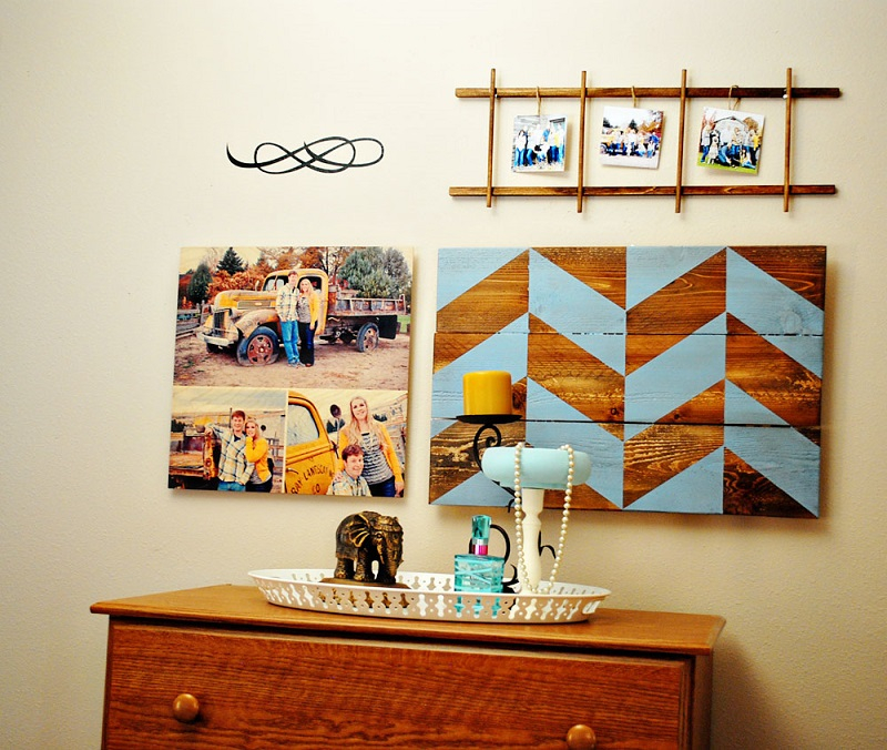 Board wood-wall-art-decor-ideas