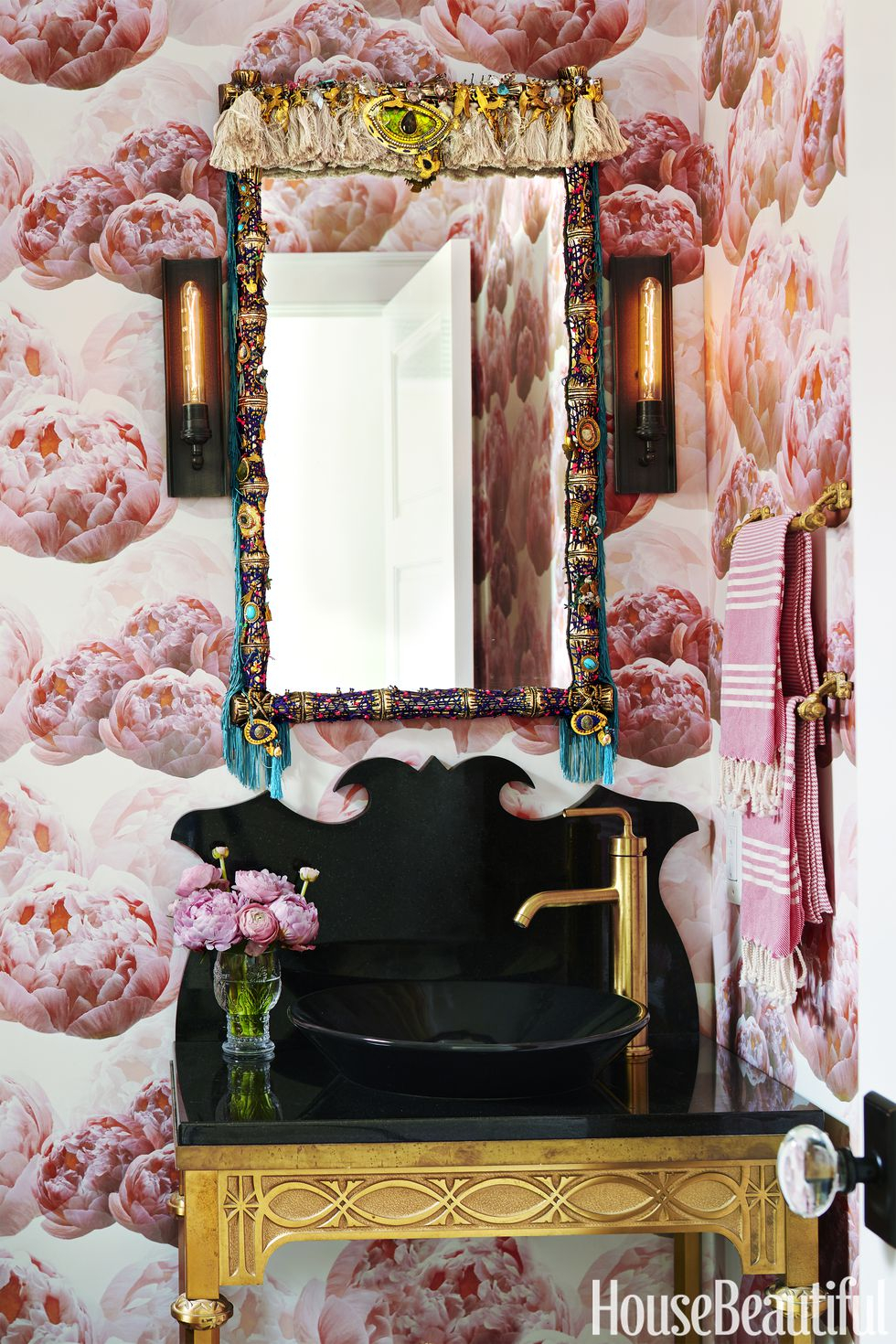 Pink bathroom