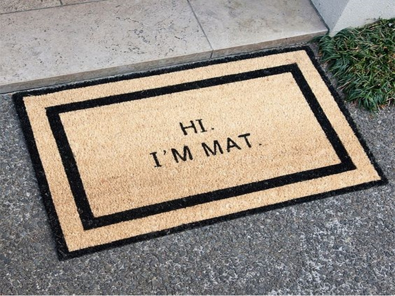 Funny doormat 1