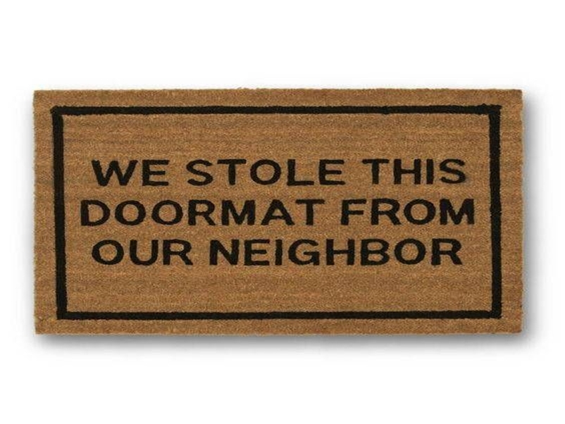 Funny doormat 6