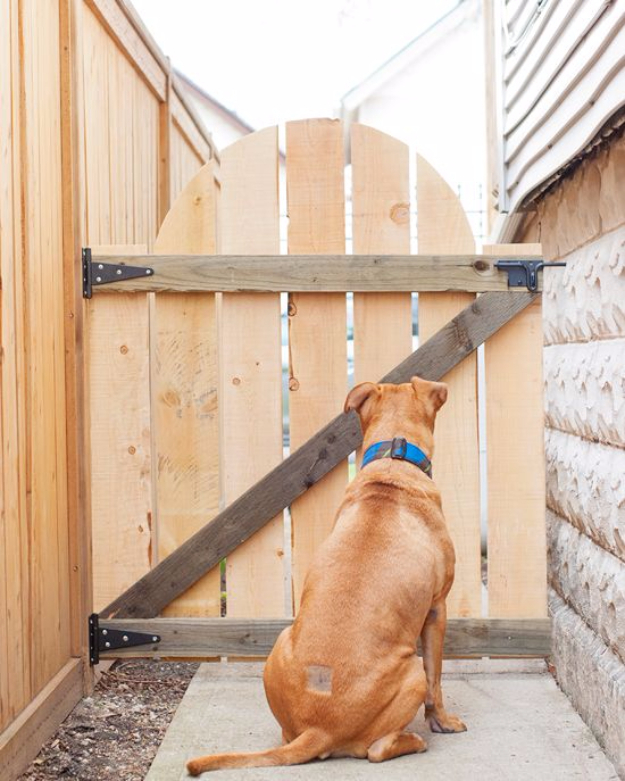 Diy outdoor gate