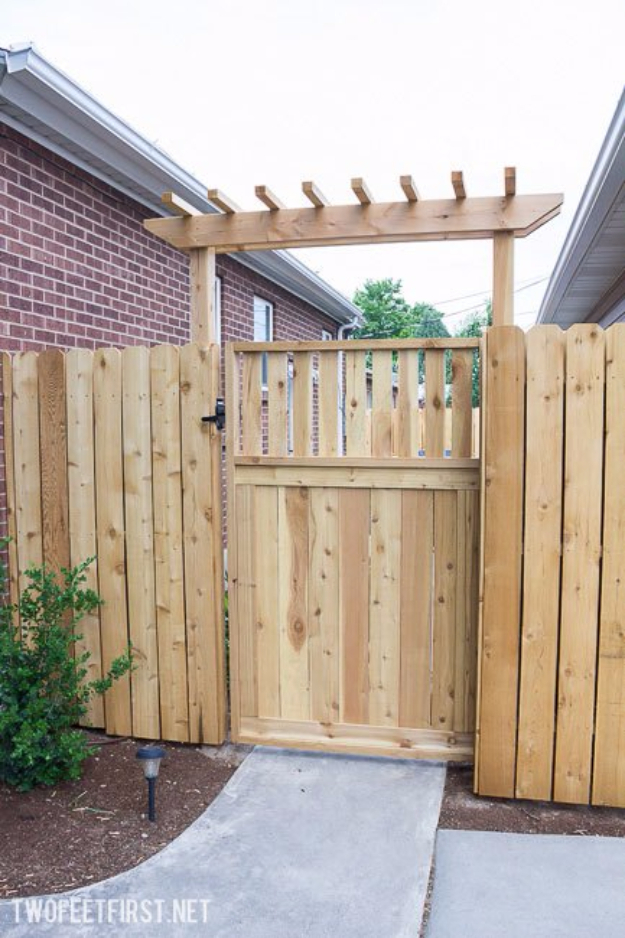 Pergola gate