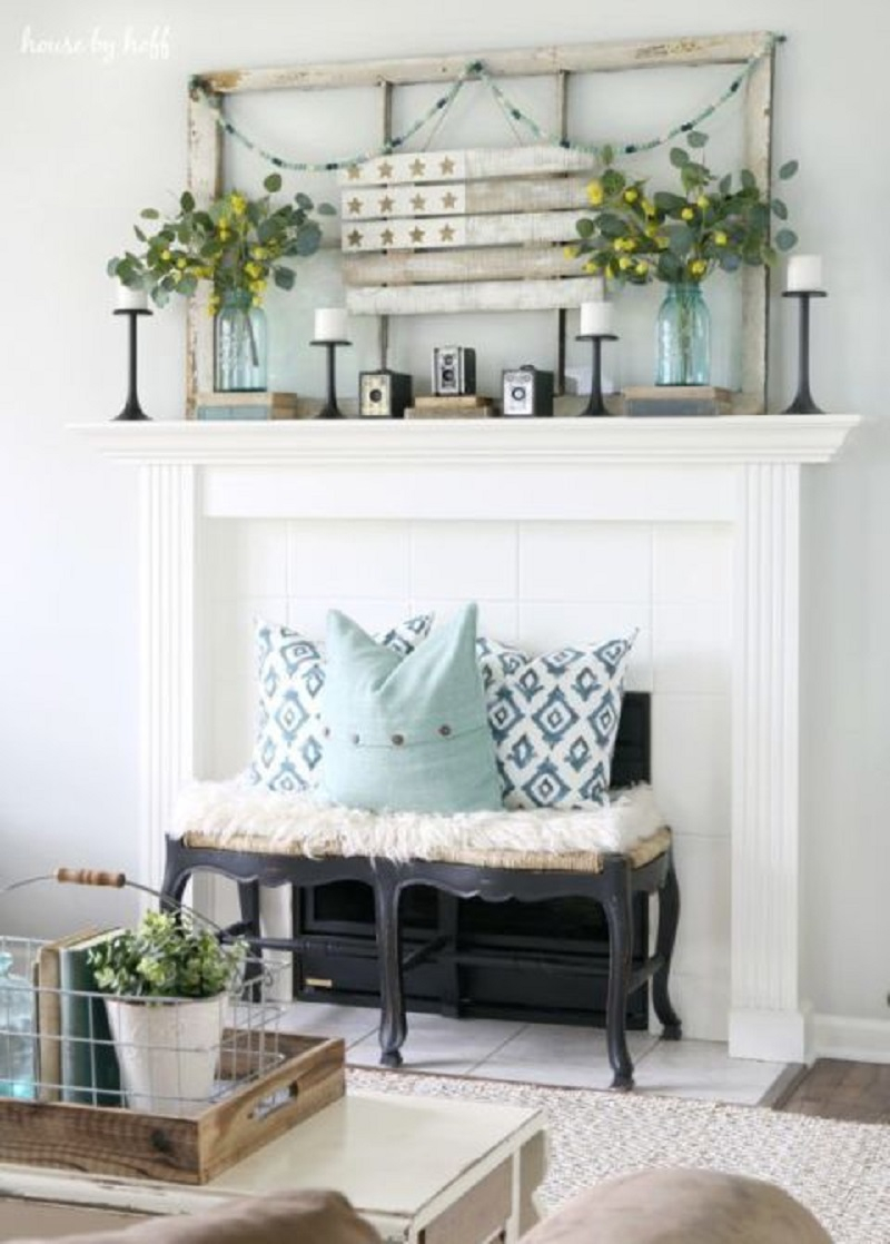 Shabby-chic nook