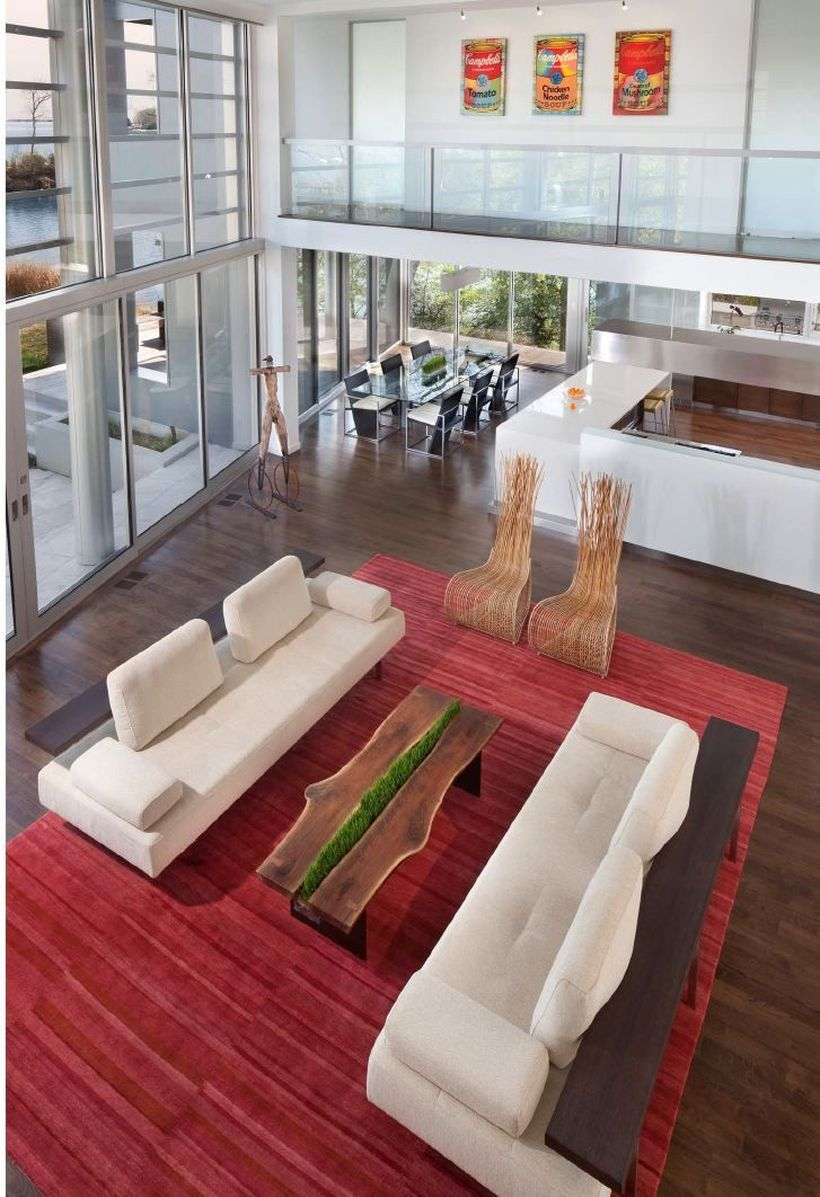 An incredible natural furniture with neutral furniture with a planting table that makes your space come back to life